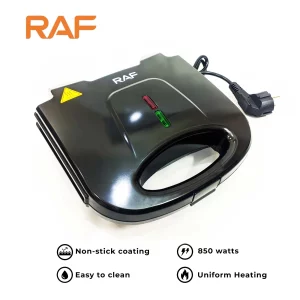 Electric Panini & Sandwich Grill R.284T – Non Stick Coating – 850W