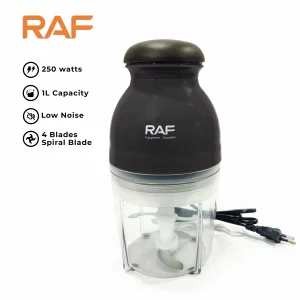 2-in-1 Electric Vegetable Chopper & Whisker R.332 – 1 Liter Bowl 250W