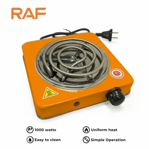 Electric Stove & Hot Plate & Cooker R.8011A – Uniform Heating – 1000W