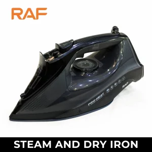 Electric Steam Iron & Dry Iron R.1116B – Vertical Steaming – 450mL 2200W